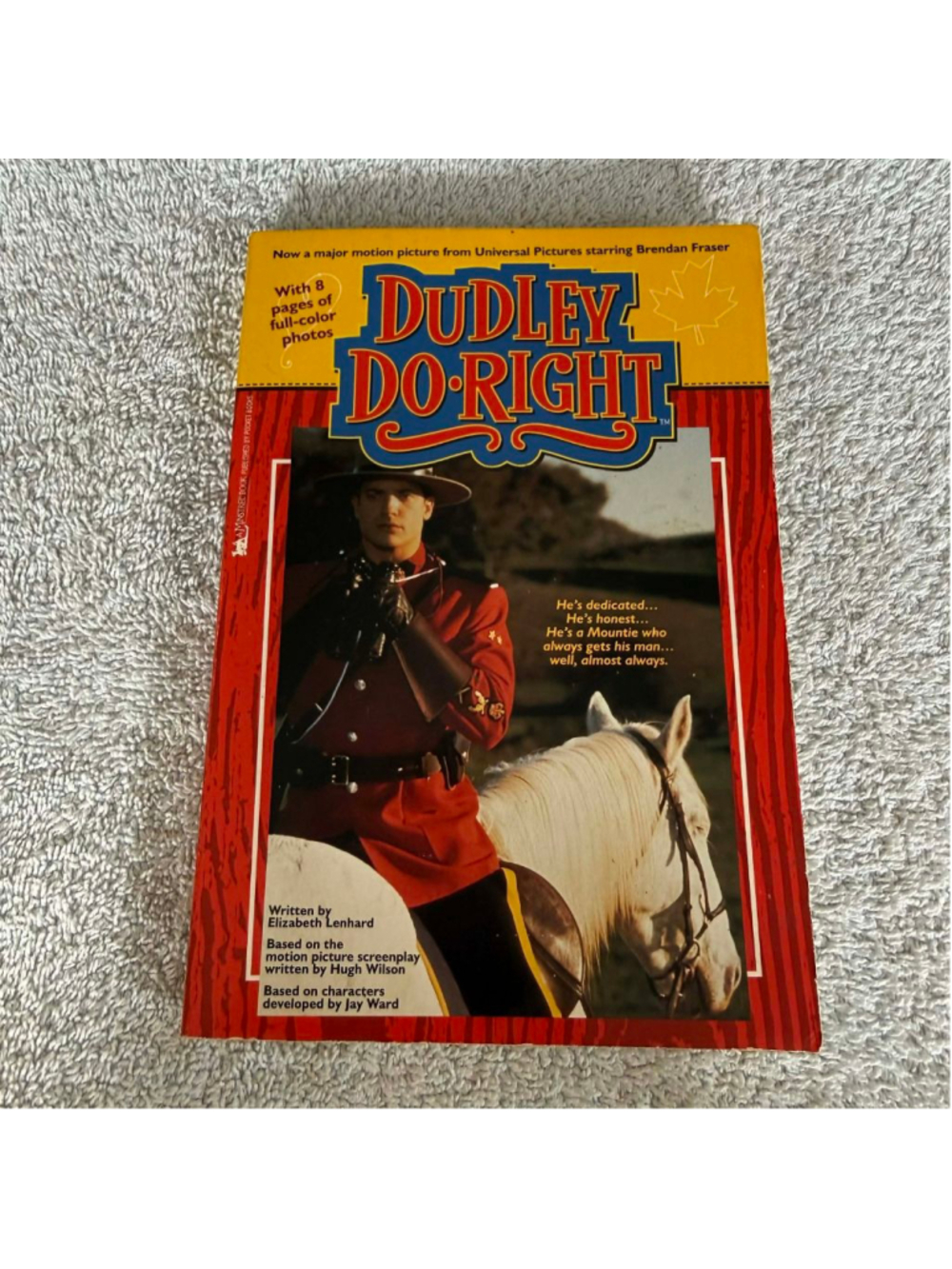 Dudley Do-Right Pocket Book ISBN: 0671039342-BC